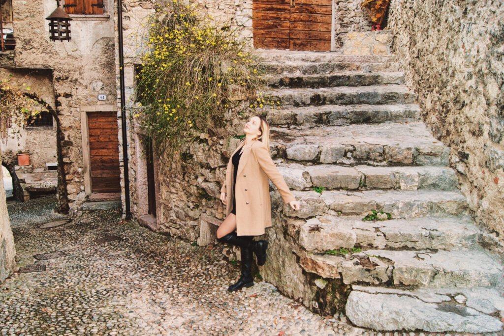 Niko Photographer presso Canale di Tenno - Shooting Francesca
