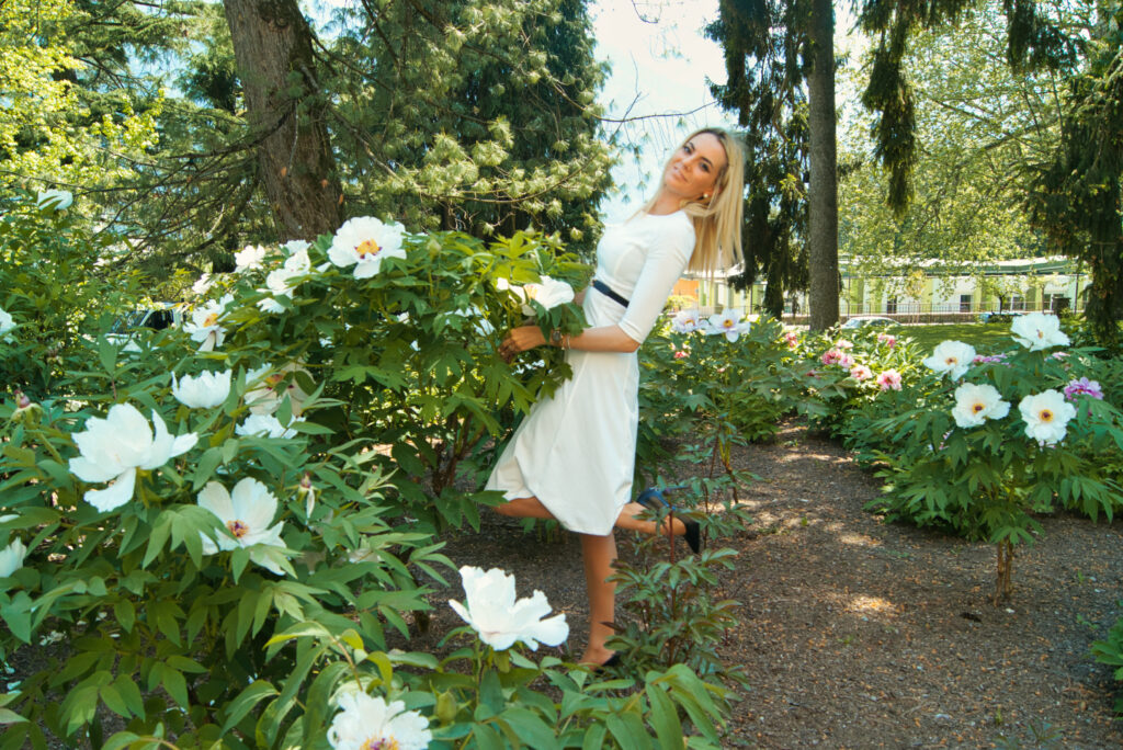 Niko Photographer presso Parco delle Terme Levico - Shooting Michela
