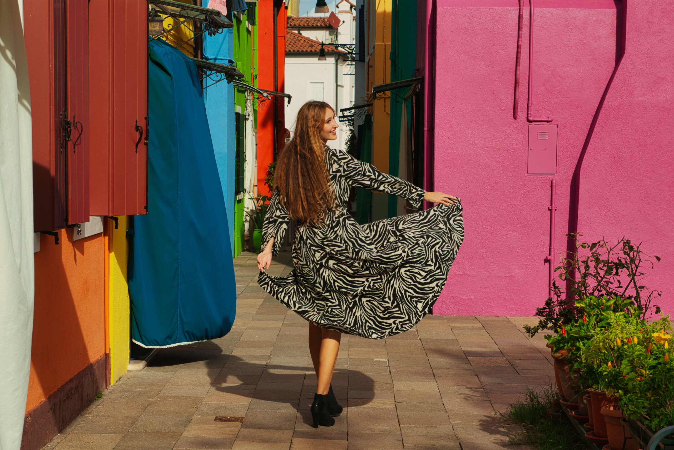 Niko Photographer presso Burano - Shooting Martina