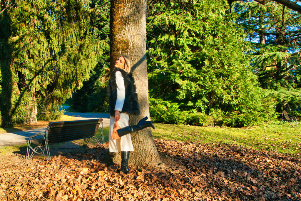 Niko Photographer presso Parco di Levico (TN) - Shooting Michela