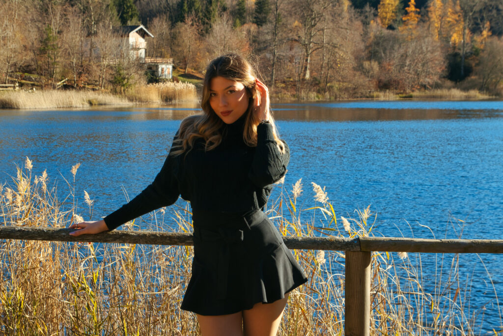 Niko Photographer presso Lago di Cei (TN) - Shooting Sarah
