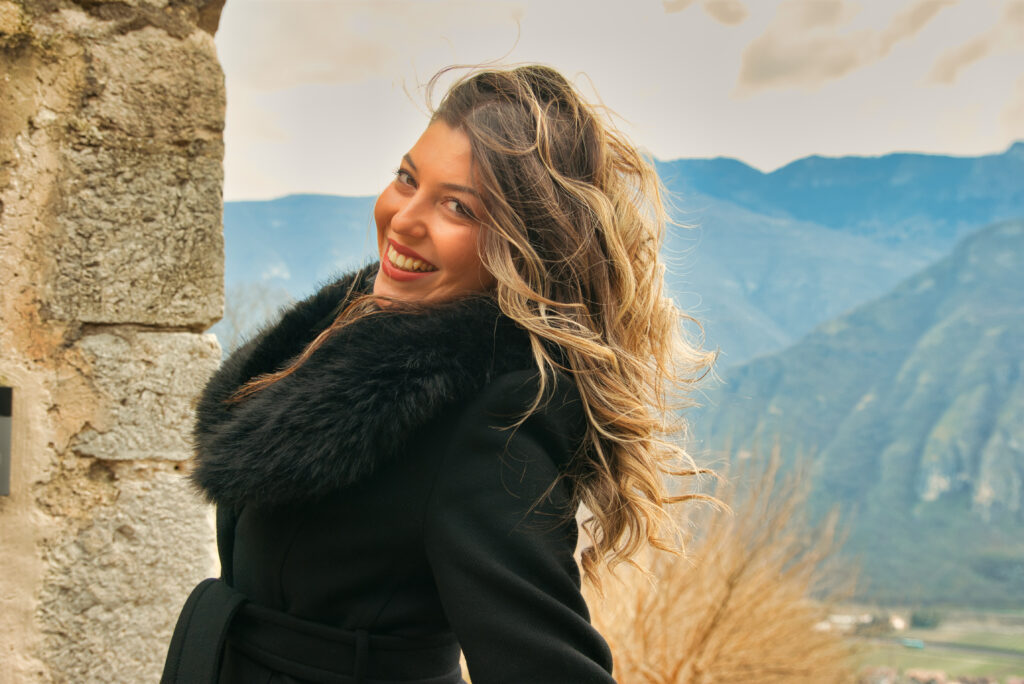 Niko Photographer presso Castello di Avio - Shooting Sarah